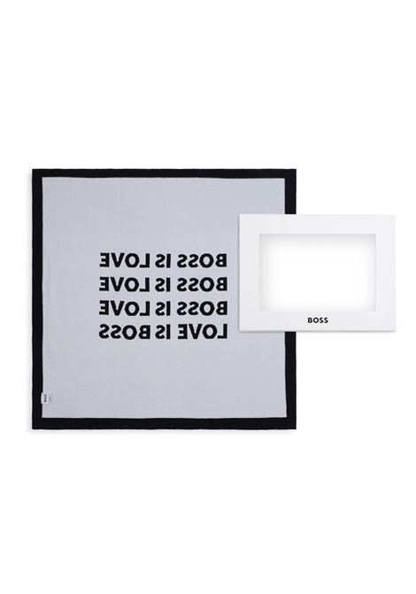 Coperta con slogan HUGO BOSS KIDS | J53570849